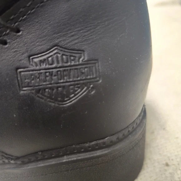 Harley-Davidson Black Women's Biker Boots - Picture 4 of 12